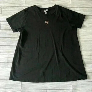 ASOS black short sleeve crew neck t shirt